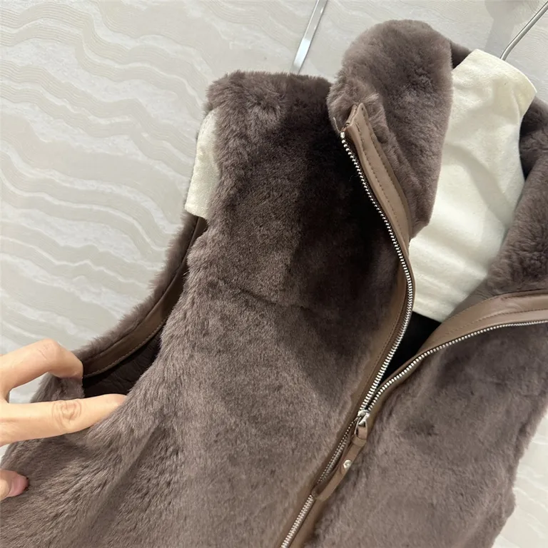 Hermès Shearling Vest